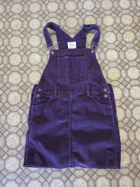 Wrangler Deep Purple Corduroy Overalls